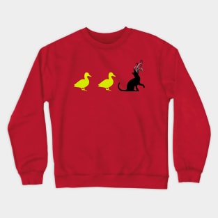 Duck Duck Kitty Crewneck Sweatshirt